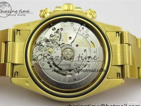 MiroTime 0210 Daytona 116508 YG Noob 1:1 Best Edition 904L YG Case and Bracelet YG Crystal Dial SA MultiPurpose 2628